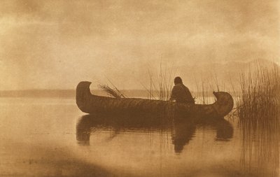 Kutenai Eendenjager door Edward Sheriff Curtis