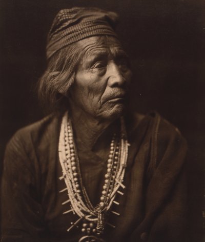 Nesjaja Hatali - Navaho 1904 door Edward Sheriff Curtis