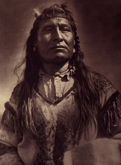 Nieuwe Kist, Indian Piegan door Edward Sheriff Curtis