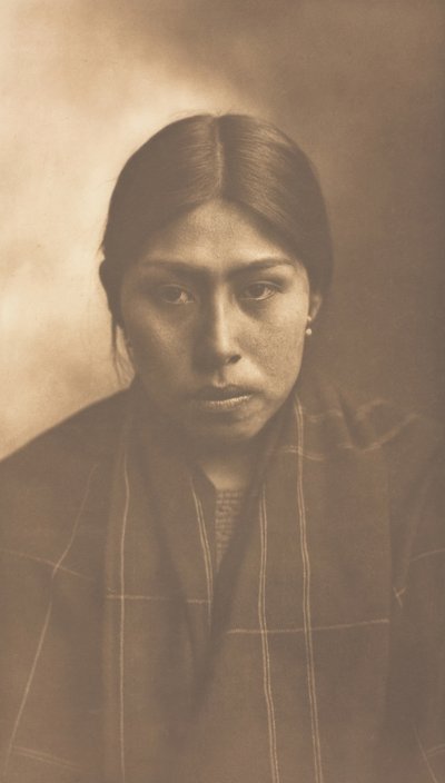 Suquamish vrouw door Edward Sheriff Curtis