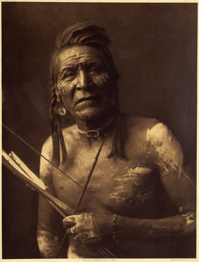 Two Leggings, Apsaroke door Edward Sheriff Curtis