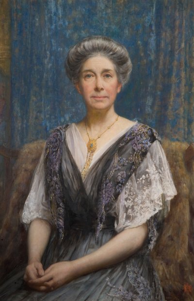 Portret van mevrouw Alfred C. Osler door Edward Steel Harper