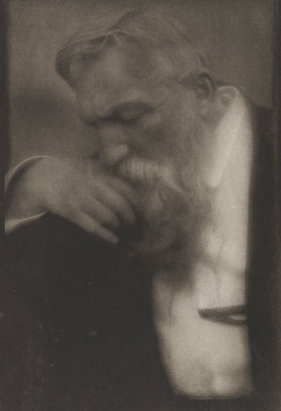 Auguste Rodin door Edward Steichen