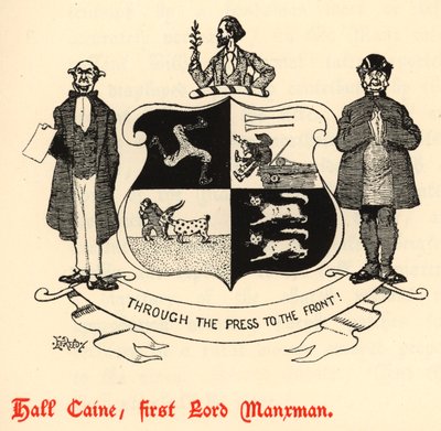 Hall Caine, Eerste Heer Manxman door Edward Tennyson Reed