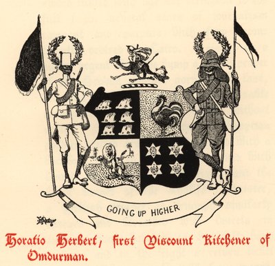 Horatio Herbert, eerste Burggraaf Kitchener van Omdurman door Edward Tennyson Reed