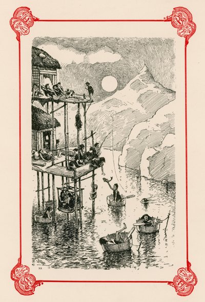 Lake Mansions, S.W. door Edward Tennyson Reed
