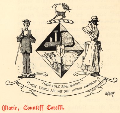 Marie, Gravin Corelli door Edward Tennyson Reed