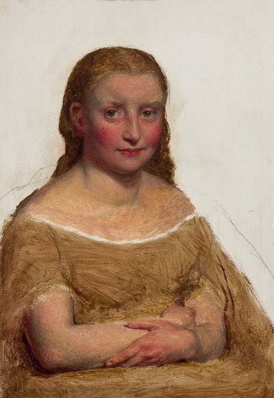 Miss Cole, Worcester door Edward Thompson Davis
