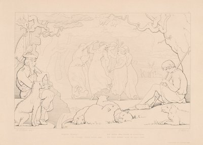 Heerlijk Wyoming! door Edward Webb, after George Elgar Hicks