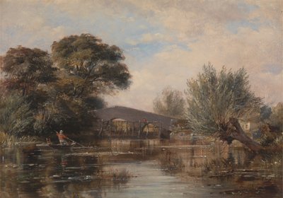Godstow Brug bij Oxford door Edward William Cooke