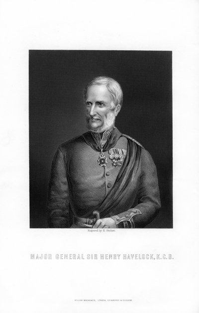 Generaal-majoor Sir Henry Havelock, Britse generaal, 1893 door Edward William Stodart