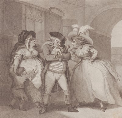 Polygamie, [1 augustus 1787], heruitgegeven 1 juli 1802 door Edward Williams