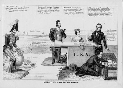 Bemiddeling en pacificatie, uitgegeven door H R Robinson, New York, 1846 door Edward Williams Clay