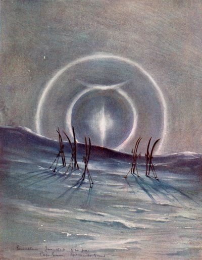 Paraselene, 15 juni 1911, 1913 door Charles Edward Wilson