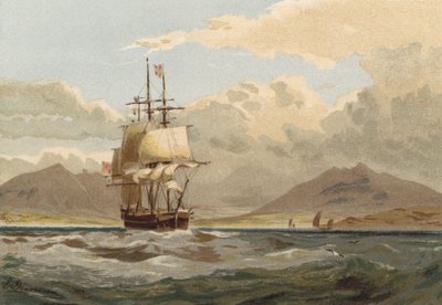 Op weg naar huis, voor de kust van het eiland Arran door Edward after Duncan