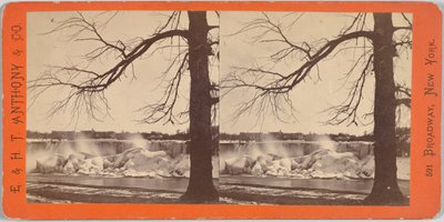American Falls en IJsheuvels door Edward and Henry T. Anthony and Co.