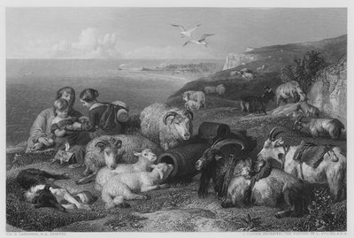 Vrede (gravure) door Edwin (after) Landseer