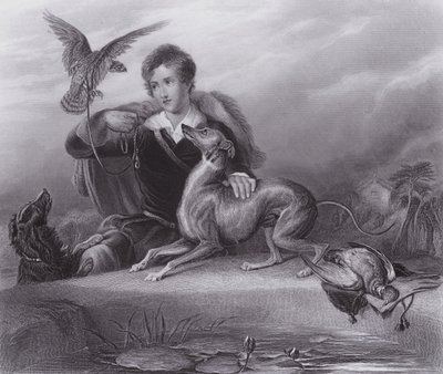 De Vrienden van de Hoofdman door Edwin (after) Landseer