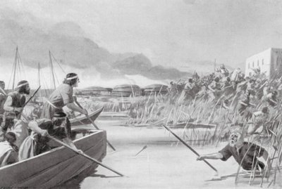 Verovering van het Zee-Land door de Kassieten door Edwin A. Morrow