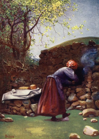 Corsica: Bakoven, Aleria door Edwin Arthur Norbury