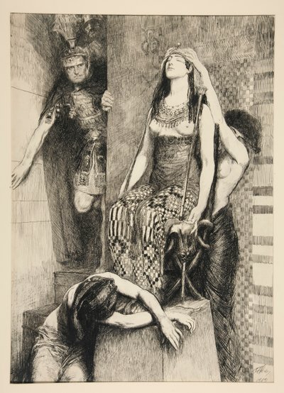 Charmian door Edwin Austin Abbey
