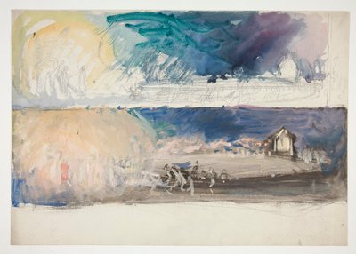 Compositie studie voor door Edwin Austin Abbey