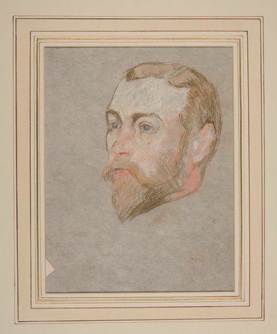 Kroning van Edward VII Portret: George, Prins van Wales door Edwin Austin Abbey