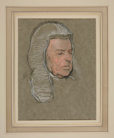 Kroning van Edward VII Portret: Hardinge Stanley Gifford, Graaf door Edwin Austin Abbey