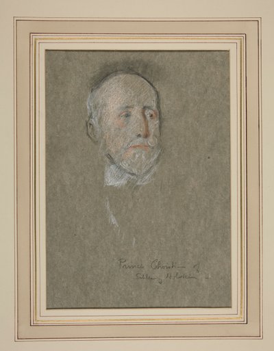 Kroning van Edward VII Portret: Prins Christian van Sleeswijk-Holstein door Edwin Austin Abbey