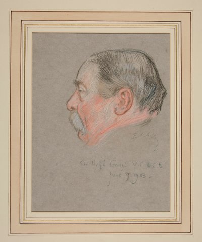 Kroning van Edward VII Portret: Sir Hugh Henry Gough door Edwin Austin Abbey