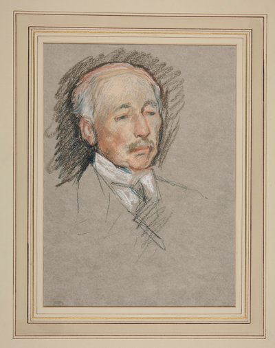 Kroning van Edward VII Portret: Burggraaf Garnet Joseph Wolseley door Edwin Austin Abbey