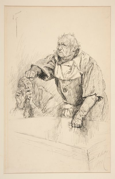 Dogberry door Edwin Austin Abbey