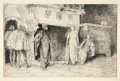 Hertog Frederik: door Edwin Austin Abbey