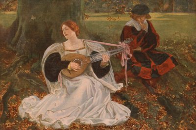 Mooi is mijn Liefde, c1900, c1930 door Edwin Austin Abbey
