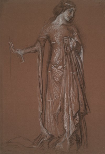 Figurenstudie door Edwin Austin Abbey