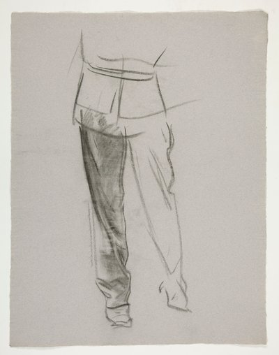 Figurenstudie door Edwin Austin Abbey