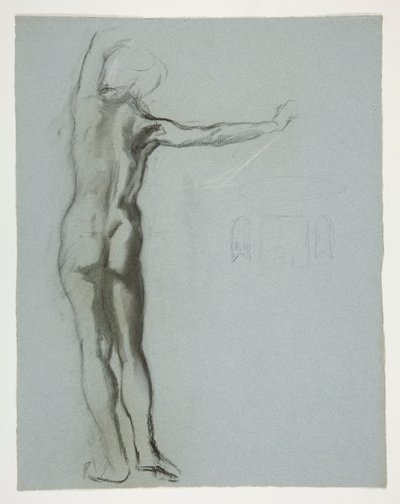 Figurenstudie door Edwin Austin Abbey