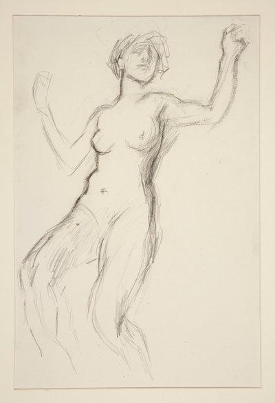 Figurenstudie door Edwin Austin Abbey