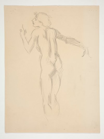 Figurenstudie door Edwin Austin Abbey