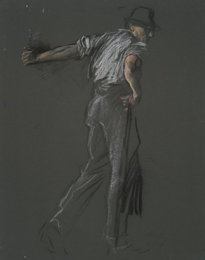 Figurenstudie door Edwin Austin Abbey