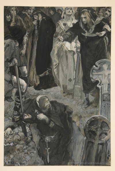 Hamlet door Edwin Austin Abbey
