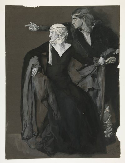 Hamlet door Edwin Austin Abbey