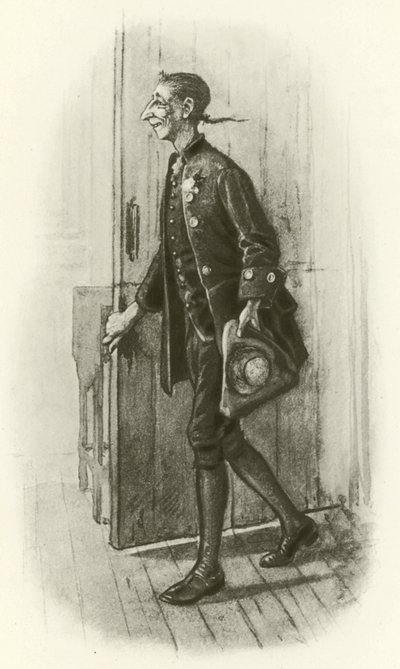 Ichabod Crane door Edwin Austin Abbey