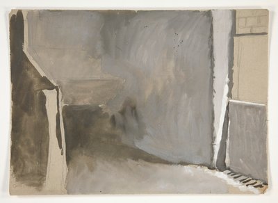 Interieurstudie door Edwin Austin Abbey