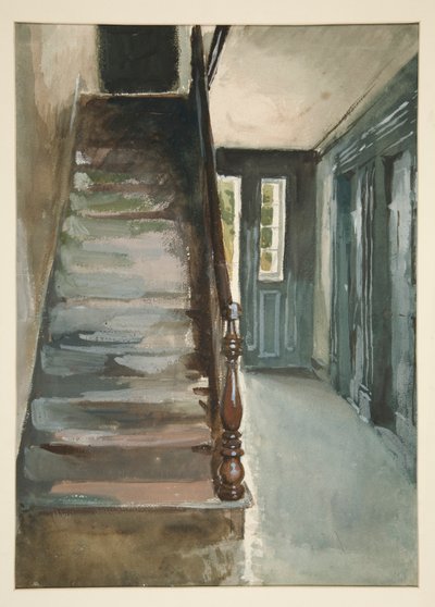 Interieurstudie door Edwin Austin Abbey