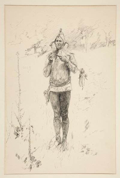 Jaques: door Edwin Austin Abbey