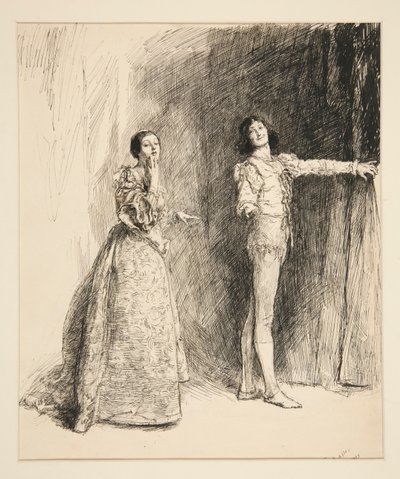 Jessica door Edwin Austin Abbey