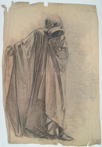 Jozef van Arimathea, figuurstudie door Edwin Austin Abbey