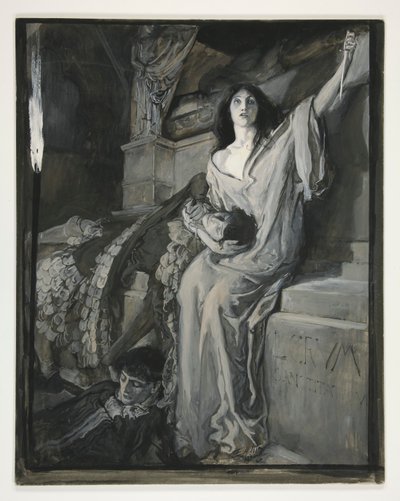 Julia door Edwin Austin Abbey