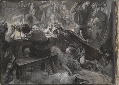 Macbeth door Edwin Austin Abbey